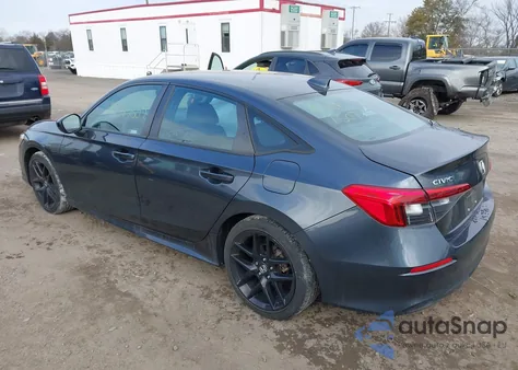 2022 Honda Civic Sport from USA, damaged, VIN 2HGFE2F51NH521212